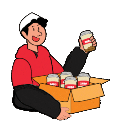 Ube Sticker by JAGO COFFEE