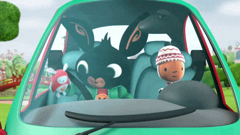 bing bunny car