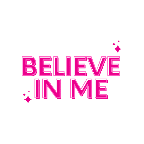 Pink Believe Sticker by Pro Blo Group