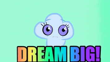 Mochi-cloud animation cartoon dream character GIF