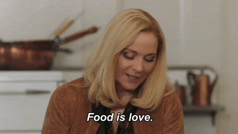 What do love and food have in common