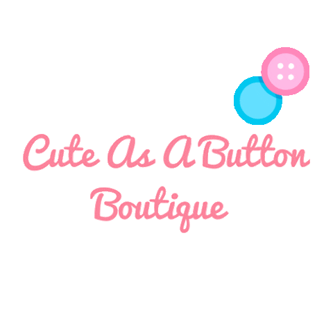 Buttons Sticker by Cute as a button boutique