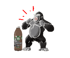 Angry Monkey Sticker by RAWdzinka