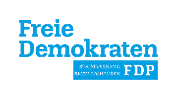 FDP Stadtverband Recklinghausen Sticker