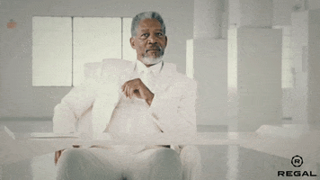 Morgan Freeman Wow GIF by Regal