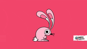 bunny rabbit GIF by SWR Kindernetz