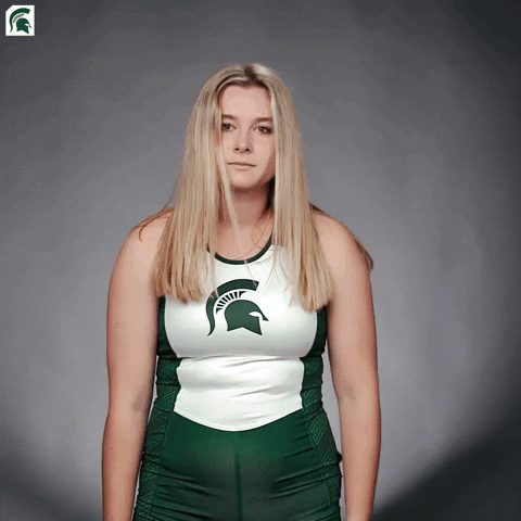 Kaleigh Yunker GIF by Michigan State Athletics