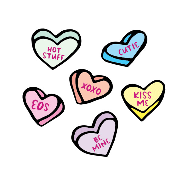 Sticker by eos Products