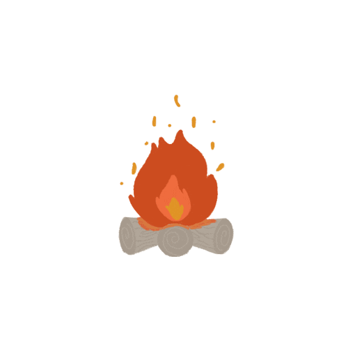 Fire Sticker