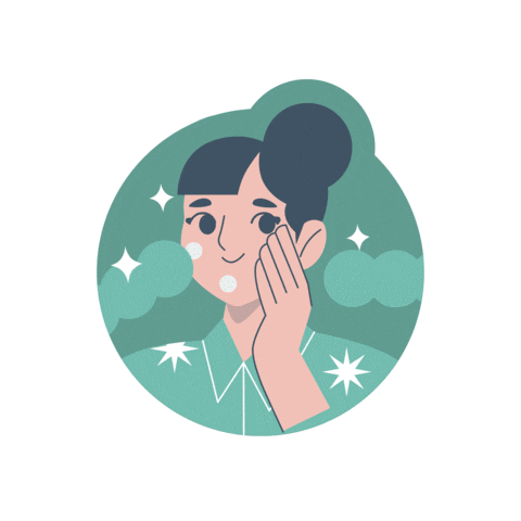 Skincare Hand Sticker by thepurestsolutions