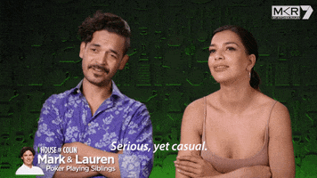 Serious Chill GIF by My Kitchen Rules
