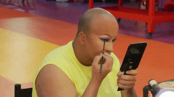 Drag Race Eyeliner GIF by RuPaul's Drag Race