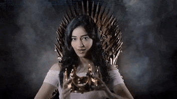 queen wink GIF by Ananya Panday