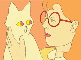 Love Hurts Cat GIF by Amber McCall