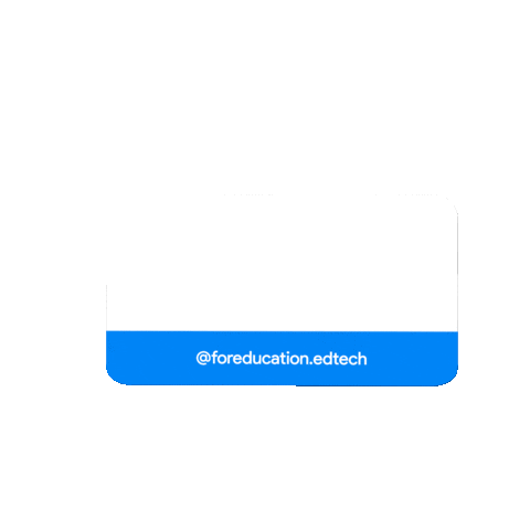 Sticker by ForeducationtEdTech