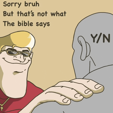 Sorry Bible GIF