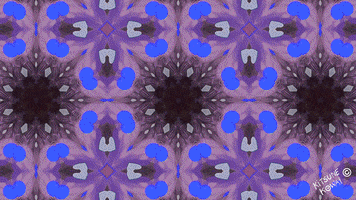 Mandala Kaleidoscope GIF by Kitsune Kowai