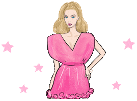 Barbie Chic On Paper Sticker