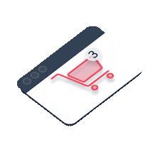 Shopping Web Sticker by iBec Creative