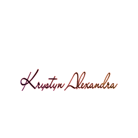 Krystyn Alexandra Sticker by Fleek Clothing co