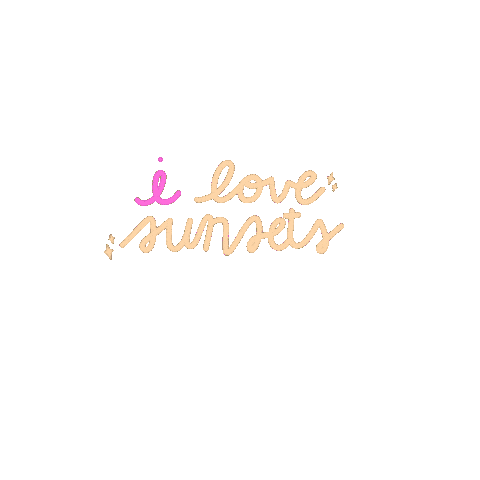Sunset Sticker