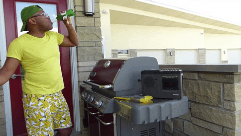 Grilling 4Th Of July GIF by Robert E Blackmon - Find & Share on GIPHY