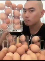 Raw Eggs Reaction GIF