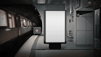 mediamodifier train sign advertising subway GIF