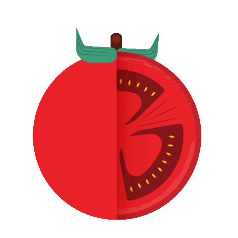 Food Tomato Sticker by Maïté Franchi