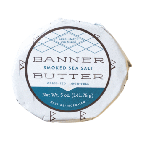 Banner Butter Sticker