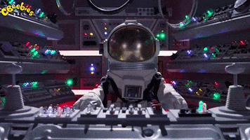 Flying Outer Space GIF by CBeebies HQ