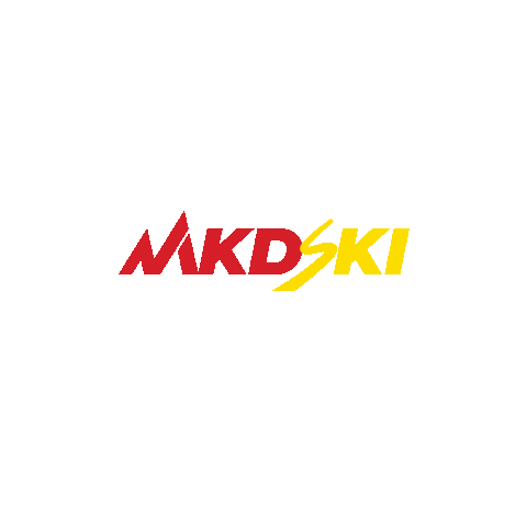 Sport Snow Sticker by Скијачка федерација на Македонија