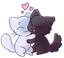 Friends Love Sticker by Créu Cat
