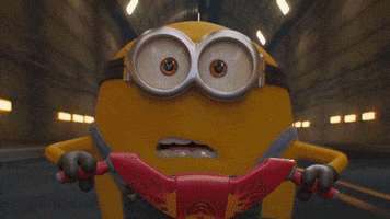 Running Late On My Way GIF by Minions