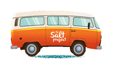 Road Trip Bus Sticker by The Salt Project