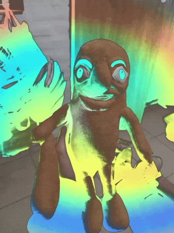 Chroma Key Rainbow GIF