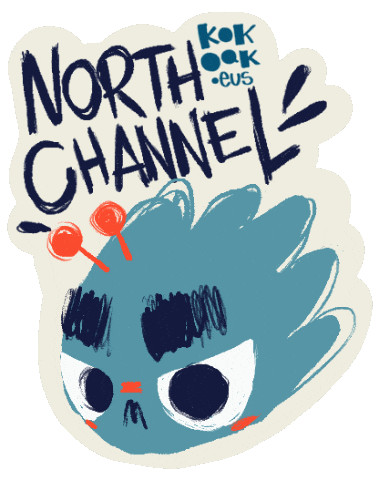 Open Water Ink Sticker by KOKOAK Eider Eibar