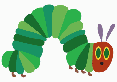 The Very Hungry Caterpillar Gifs Get The Best Gif On Giphy