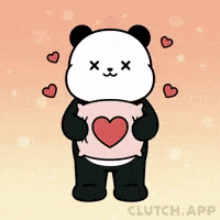 I Love You Hug GIF by Kanpai Pandas