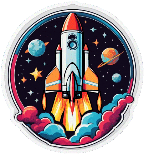 Sci-Fi Success Sticker by MockoFun