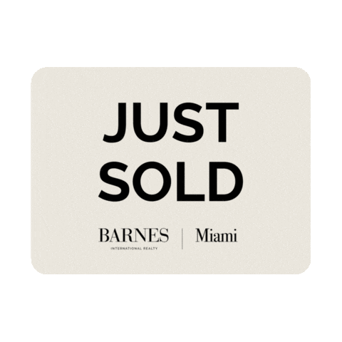 Just Sold Sticker by Barnes International Realty
