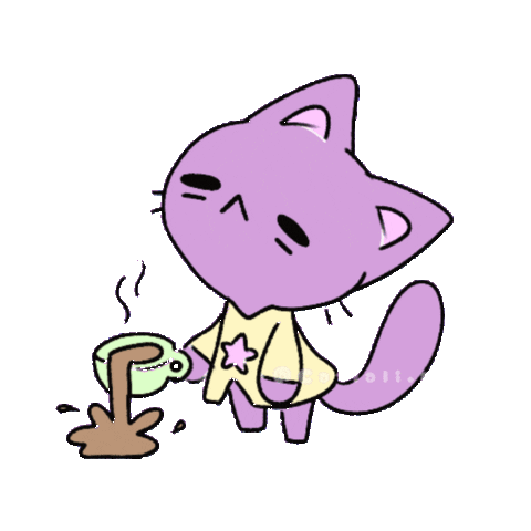 Hungry Cat Sticker