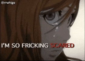 Scared GIF