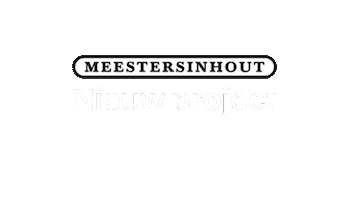 Meesters in Hout Sticker