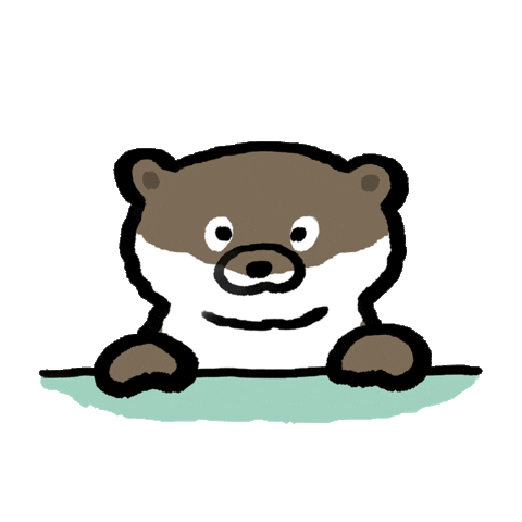 Otter Sticker