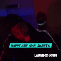 happy new year lol GIF by Kevin Hart's Laugh Out Loud