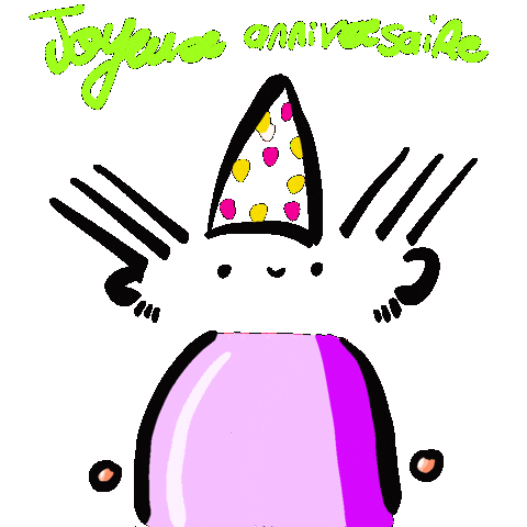 Happy Birthday Violet Sticker