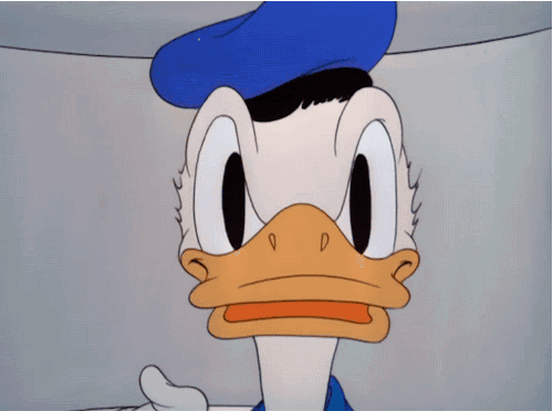 Donald Duck Smirk GIF - Find & Share on GIPHY