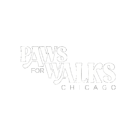 Paws for Walks Chicago Sticker