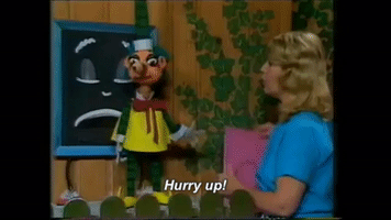 rockin_rols abc hurry up blackboard mr squiggle GIF